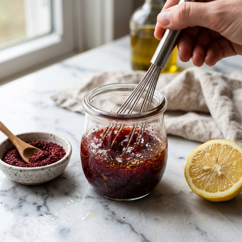 Whisk the Sumac Dressing