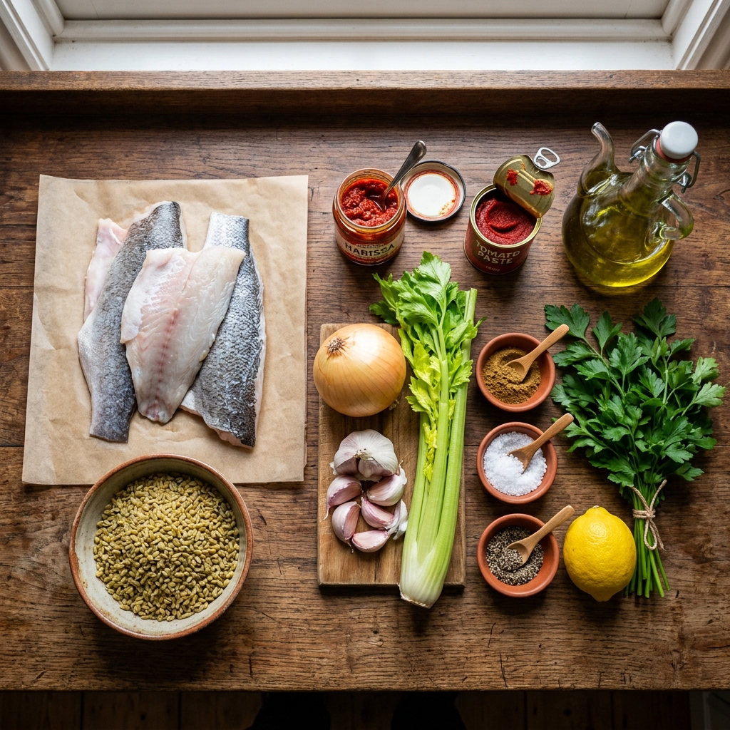 tunisian fish soup ingredients
