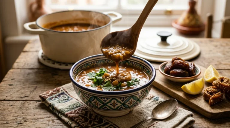 Harira Recipe: Morocco’s Ramadan Soup, Thickened Properly