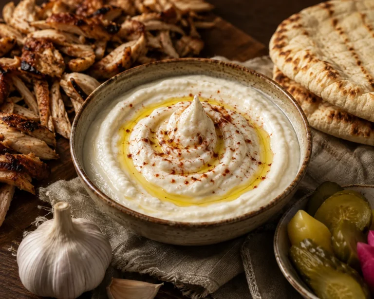 Toum: Lebanese Garlic Sauce That Never Breaks
