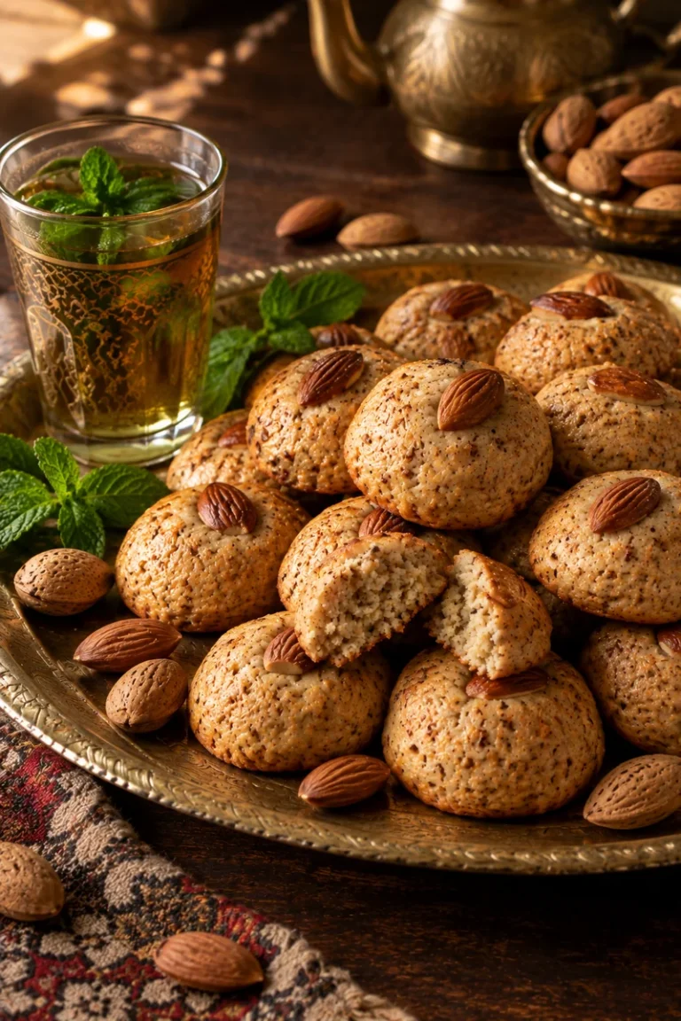 Makroun: Moroccan Almond Macaroons (Unpeeled)