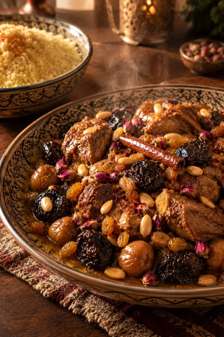 Sauce Douce: Tunisian Sweet Lamb with Prunes